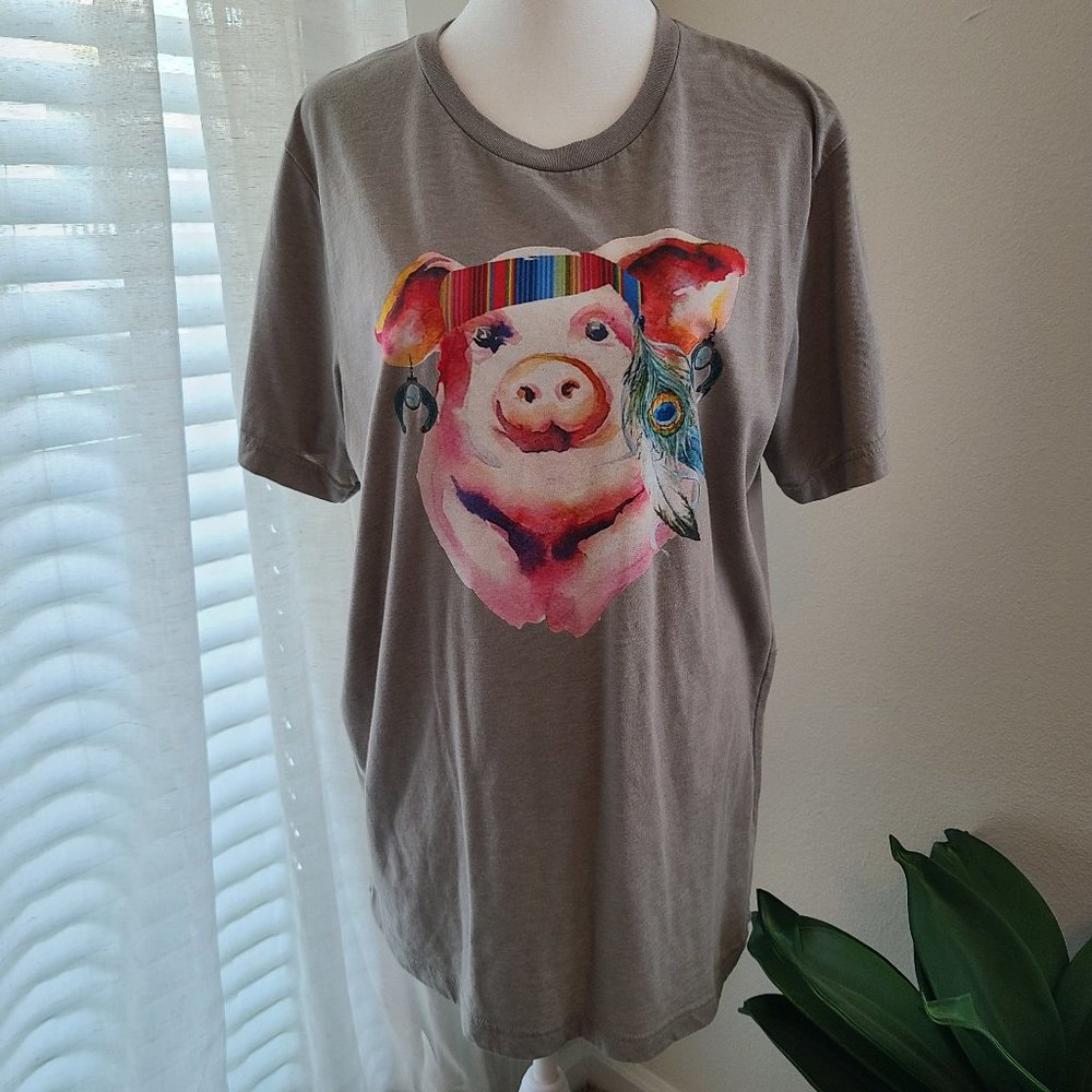 Bohemian Pig Graphic Tee